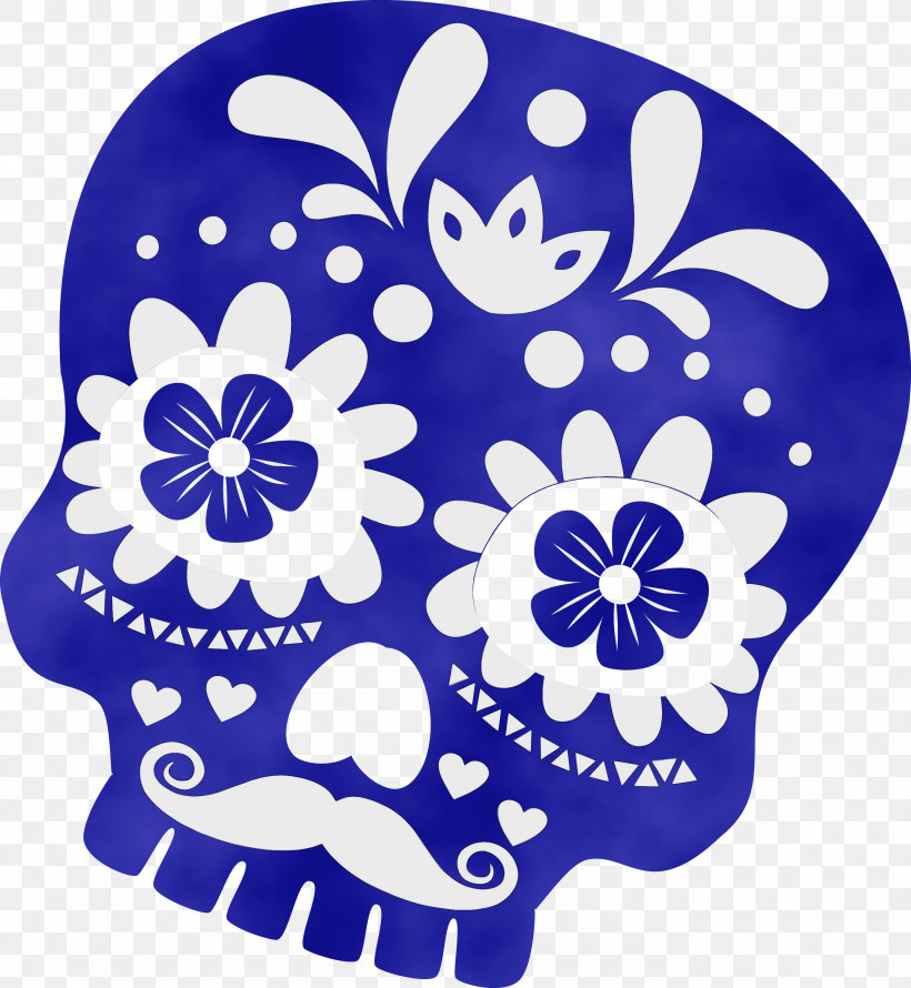 Visual Arts Font Flower Headgear Pattern, PNG, 2764x3000px, Calavera, Area, Flower, Headgear, La Calavera Catrina Download Free