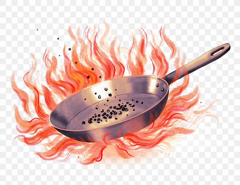 Cartoon Fire, PNG, 3000x2318px, Frying Pan, Cacio E Pepe, Cavatelli, Chef, Chefsfeed Download Free