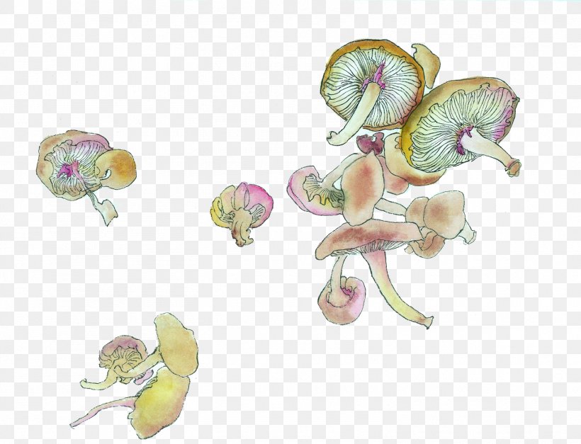 Mushroom Painting, PNG, 1505x1152px, Mushroom, Chinese Painting, Food, Gratis, Organism Download Free