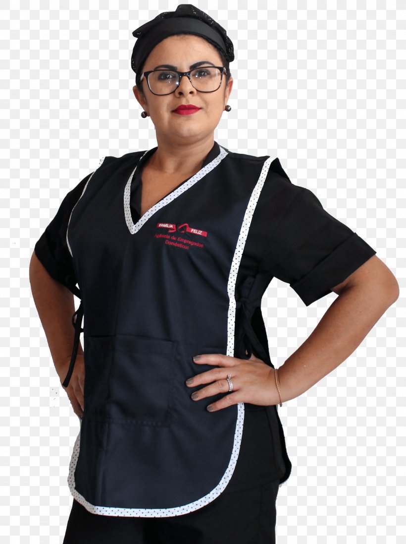 T-shirt Sleeve Robe Uniform Domestic Worker, PNG, 1896x2537px, Tshirt, Black, Clothing, Costume, Domestic Worker Download Free