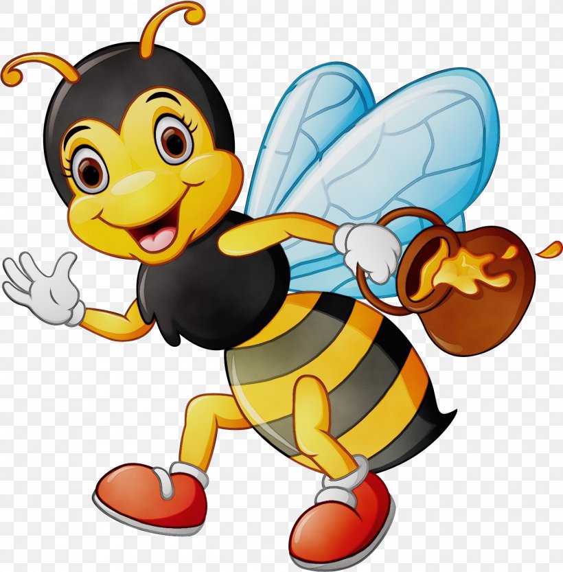 Bumblebee, PNG, 1474x1498px, Watercolor, Animated Cartoon, Animation, Bee, Bumblebee Download Free