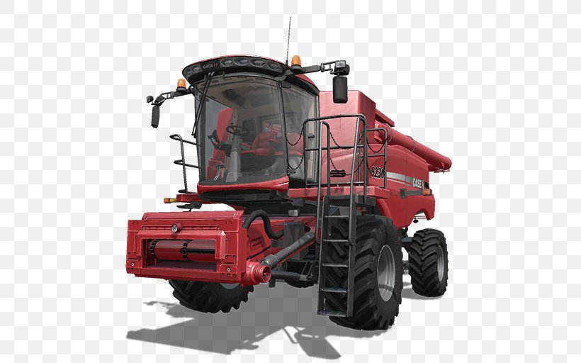 Farming Simulator 17 Tractor Case IH Combine Harvester, PNG, 512x512px, Farming Simulator 17, Agricultural Machinery, Automotive Industry, Automotive Tire, Case Corporation Download Free