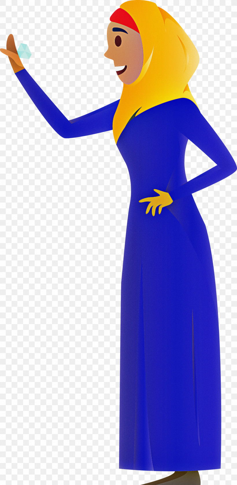 Arabic Woman Arabic Girl, PNG, 1467x2999px, Arabic Woman, Arabic Girl, Clothing, Cobalt Blue, Costume Download Free