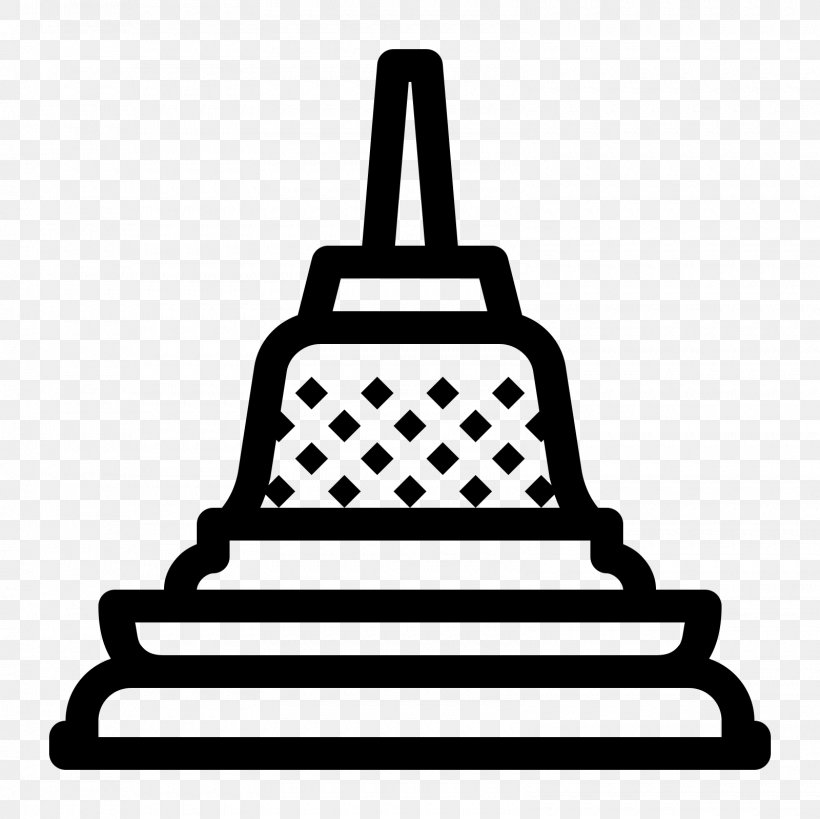 Borobudur Temple Boudhanath Stupa Clip Art, PNG, 1600x1600px, Borobudur, Artwork, Black, Black And White, Boudhanath Download Free