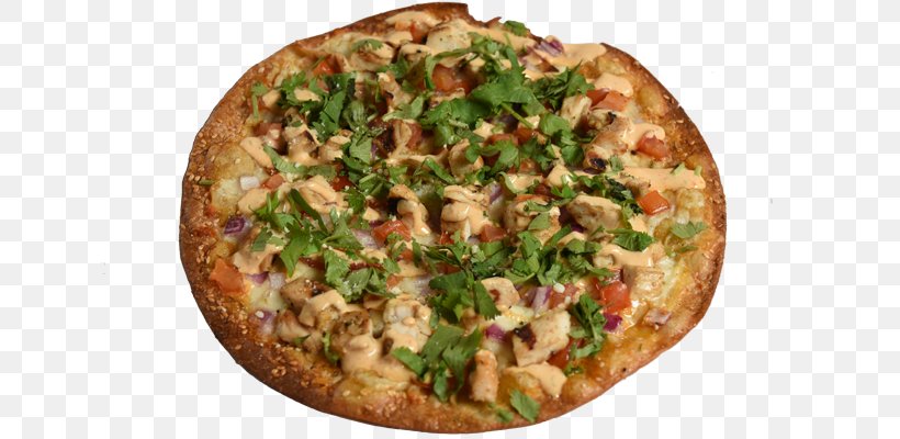 California-style Pizza Sicilian Pizza Tarte Flambée Vegetarian Cuisine, PNG, 640x400px, Californiastyle Pizza, American Food, California Style Pizza, Cheese, Cuisine Download Free