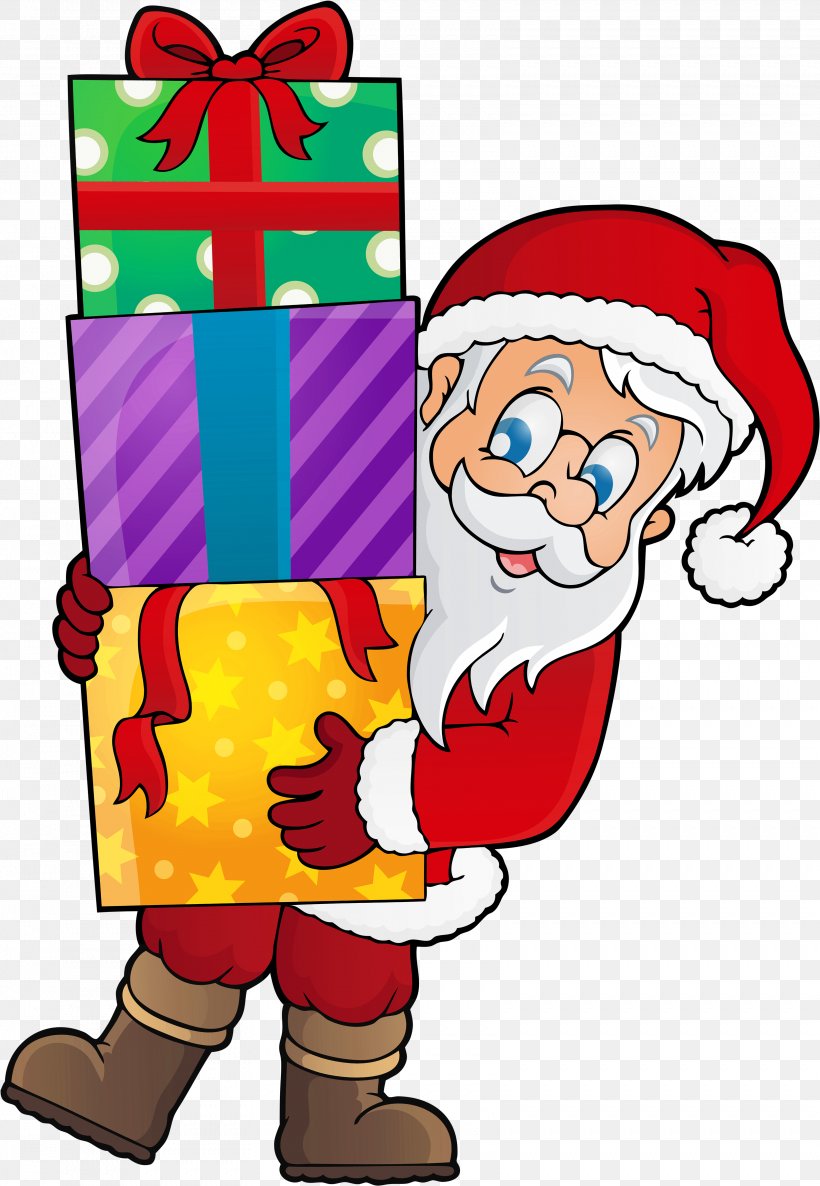 Christmas Clip Art, PNG, 3321x4807px, Santa Claus, Cartoon, Christmas Day, Christmas Gift, Clip Art Christmas Download Free