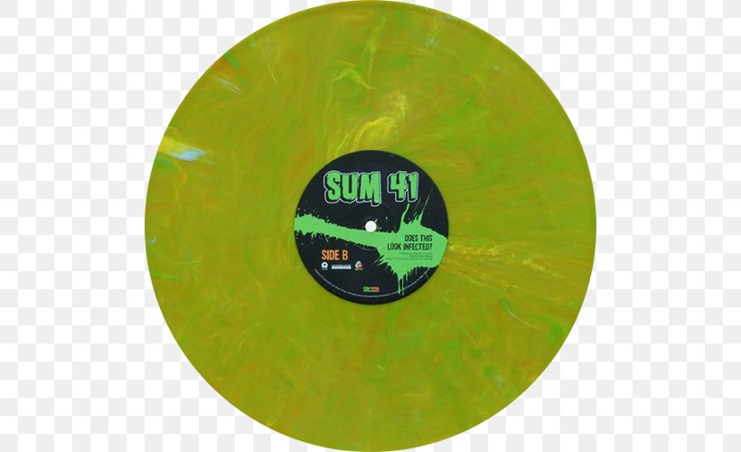 Compact Disc Does This Look Infected?, PNG, 500x500px, Compact Disc, Does This Look Infected, Gramophone Record, Green, Yellow Download Free