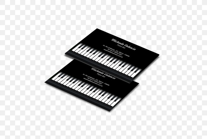Digital Piano Electronic Keyboard Musical Keyboard Paper Business Cards, PNG, 500x554px, Watercolor, Cartoon, Flower, Frame, Heart Download Free