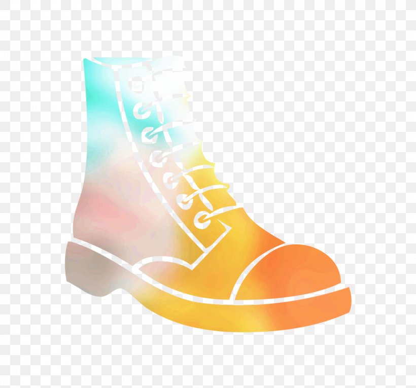Product Design Shoe Boot, PNG, 1500x1400px, Shoe, Boot, Footwear, Orange, Yellow Download Free