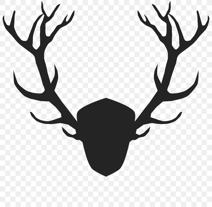 Deer Stock Photography Logo, PNG, 800x800px, Deer, Antler, Black And White, Elk, Head Download Free