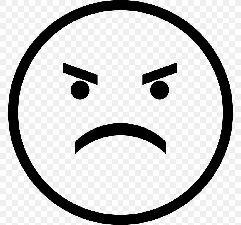 Smiley Emoticon Sadness Clip Art, PNG, 766x766px, Smiley, Black And White, Crying, Drawing, Emoticon Download Free