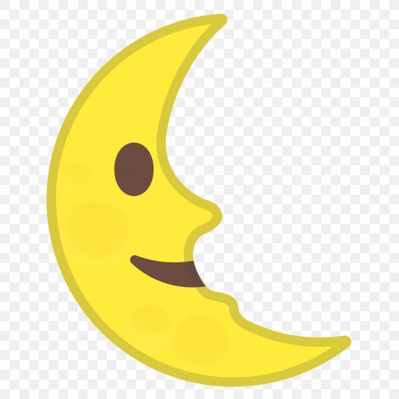 Laatste Kwartier Moon Face Moon Face Lunar Phase, PNG, 1024x1024px, Laatste Kwartier, Beak, Crescent, Eerste Kwartier, Emoji Download Free