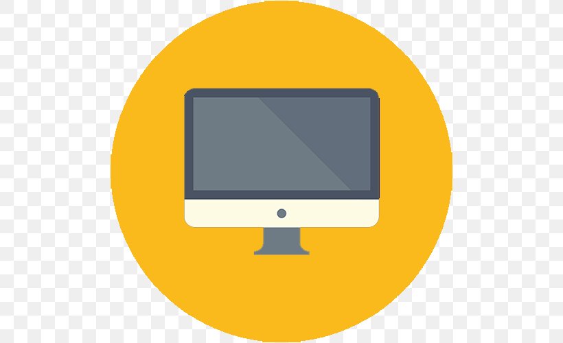 Macintosh Flat Design Computer Monitors, PNG, 500x500px, Flat Design, Area, Brand, Computer, Computer Icon Download Free