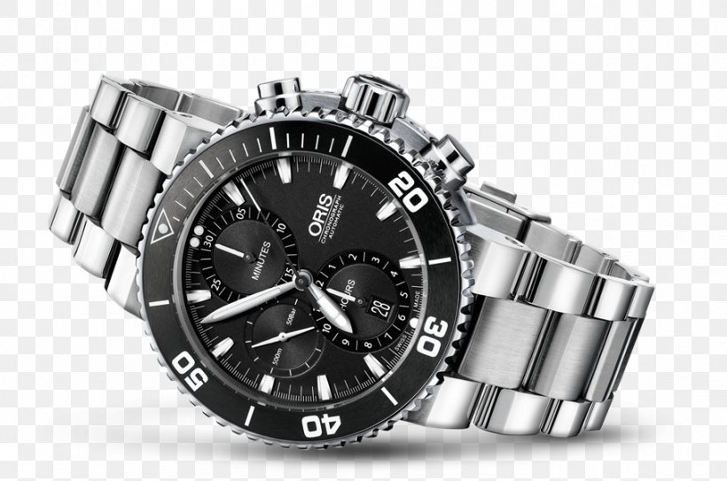 Oris Aquis Hammerhead Diving Watch Chronograph, PNG, 906x600px, Oris, Automatic Watch, Brand, Chronograph, Clock Download Free