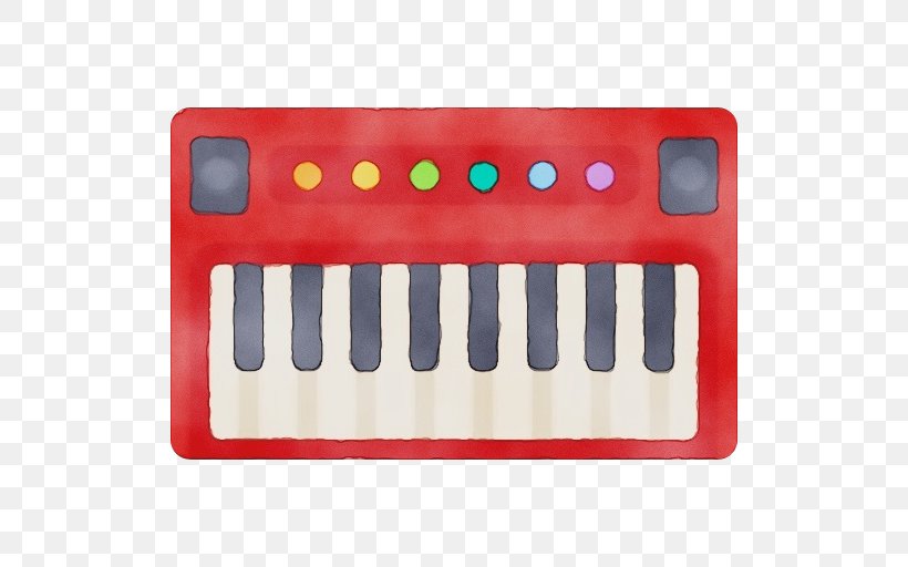 Piano Cartoon, PNG, 512x512px, Watercolor, Digital Piano, Electric Piano, Electronic Device, Electronic Instrument Download Free