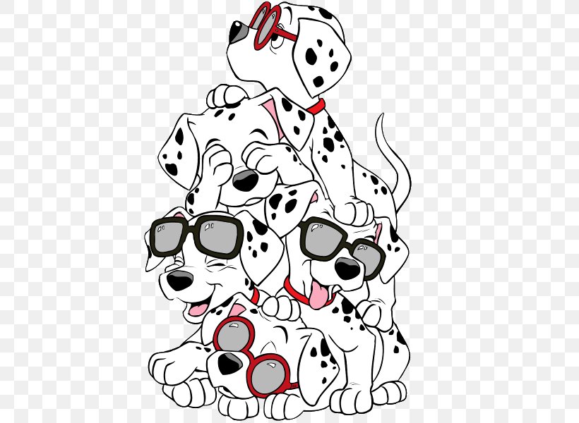 Dalmatian Dog Cruella De Vil Puppy The 101 Dalmatians Musical Clip Art, PNG, 600x600px, Watercolor, Cartoon, Flower, Frame, Heart Download Free