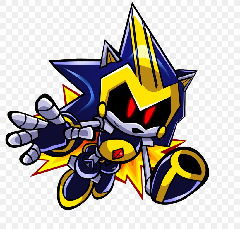 Metal Sonic Doctor Eggman Knuckles' Chaotix Knuckles The Echidna Espio The Chameleon, PNG, 800x781px, Metal Sonic, Adventures Of Sonic The Hedgehog, Art, Artwork, Character Download Free