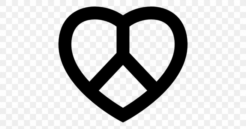 Peace Symbols Sign Love, PNG, 1200x630px, Peace Symbols, Black And White, Brand, Heart, Hippie Download Free