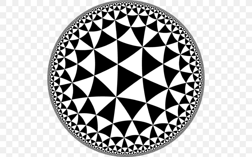Circle Limit III Circle Limit IV Tessellation Hyperbolic Geometry, PNG, 512x512px, Circle Limit Iii, Apollonian Gasket, Area, Black And White, Circle Limit Iv Download Free