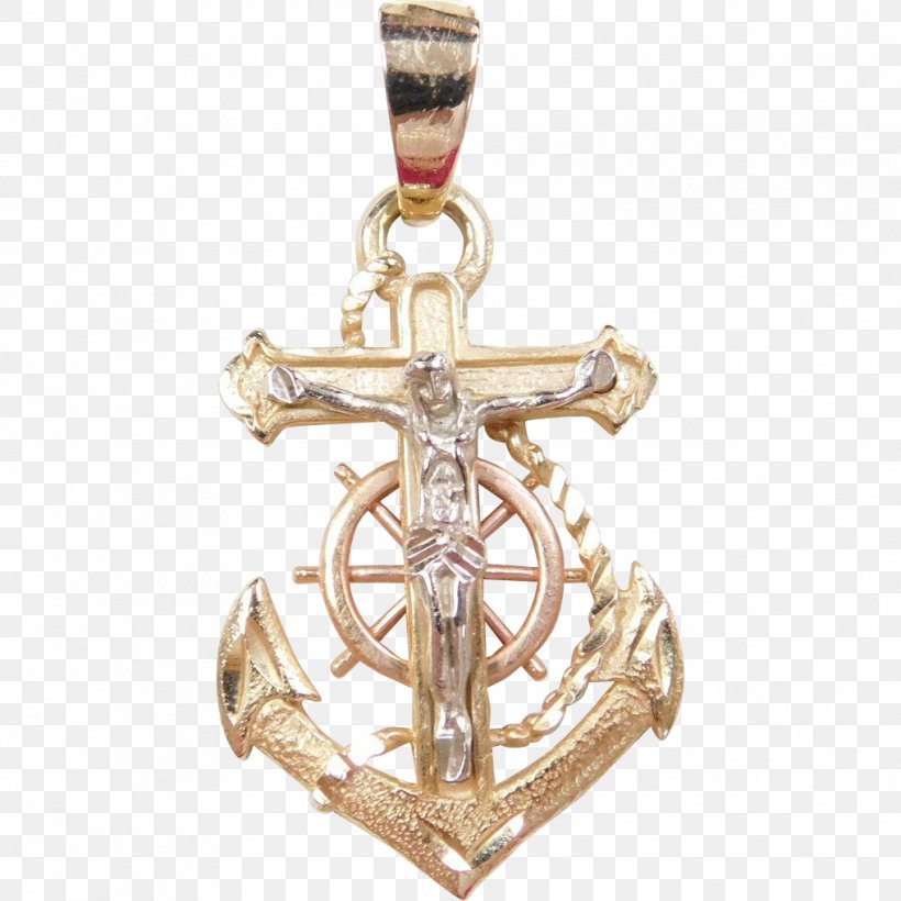 Crucifix Anchored Cross Christian Cross Seattle Mariners, PNG, 1017x1017px, Crucifix, Anchor, Anchored Cross, Brass, Celtic Cross Download Free