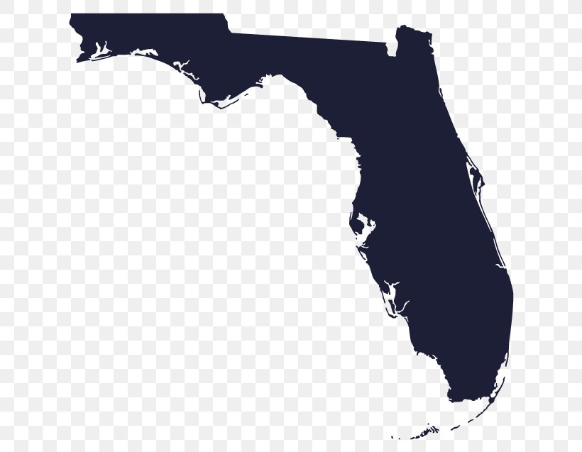Florida Map, PNG, 637x637px, Florida, Black, Black And White, Drawing, Map Download Free