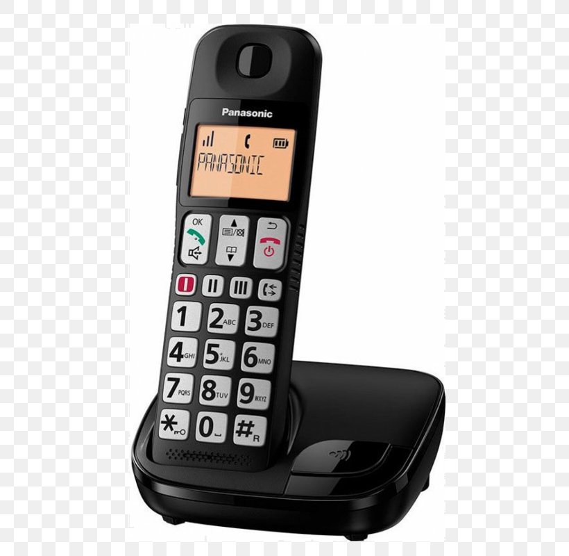Home & Business Phones Cordless Telephone Panasonic KX-TG1611SPH Digital Enhanced Cordless Telecommunications, PNG, 800x800px, Home Business Phones, Caller Id, Cellular Network, Communication Device, Cordless Telephone Download Free