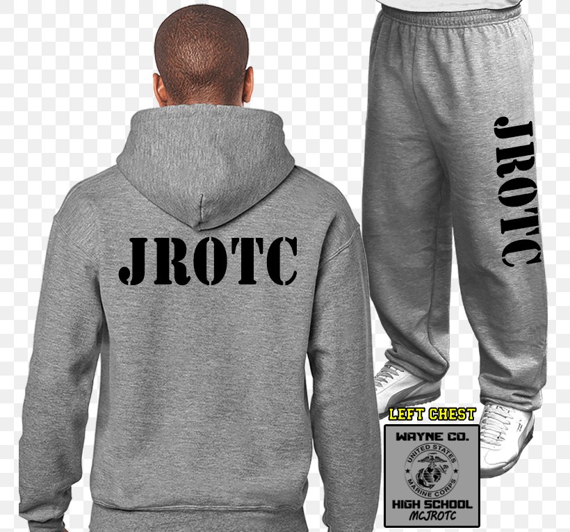 Hoodie Junior Reserve Officers' Training Corps T-shirt Physical Fitness Exercise, PNG, 765x765px, Hoodie, Bluza, Brand, Cadet, Clothing Download Free