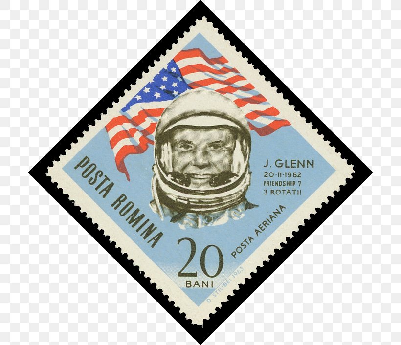 John Glenn Postage Stamps Apollo 11 Astronaut Apollo Program, PNG, 706x706px, John Glenn, Airmail Stamp, Alan Shepard, Apollo 11, Apollo Program Download Free