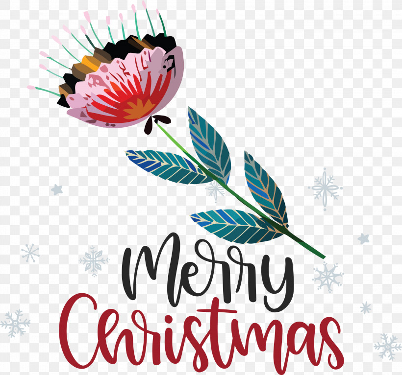 Merry Christmas, PNG, 3000x2804px, Merry Christmas, Floral Design, Flower, Geometry, Line Download Free