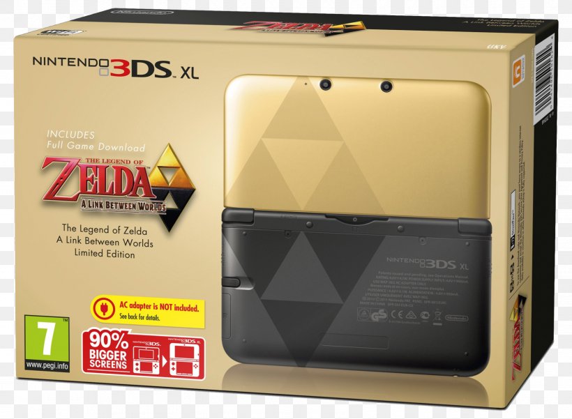 The Legend Of Zelda: A Link Between Worlds Nintendo 3DS XL, PNG, 1600x1174px, Legend Of Zelda, Electronic Device, Gadget, Handheld Game Console, Luigi Download Free