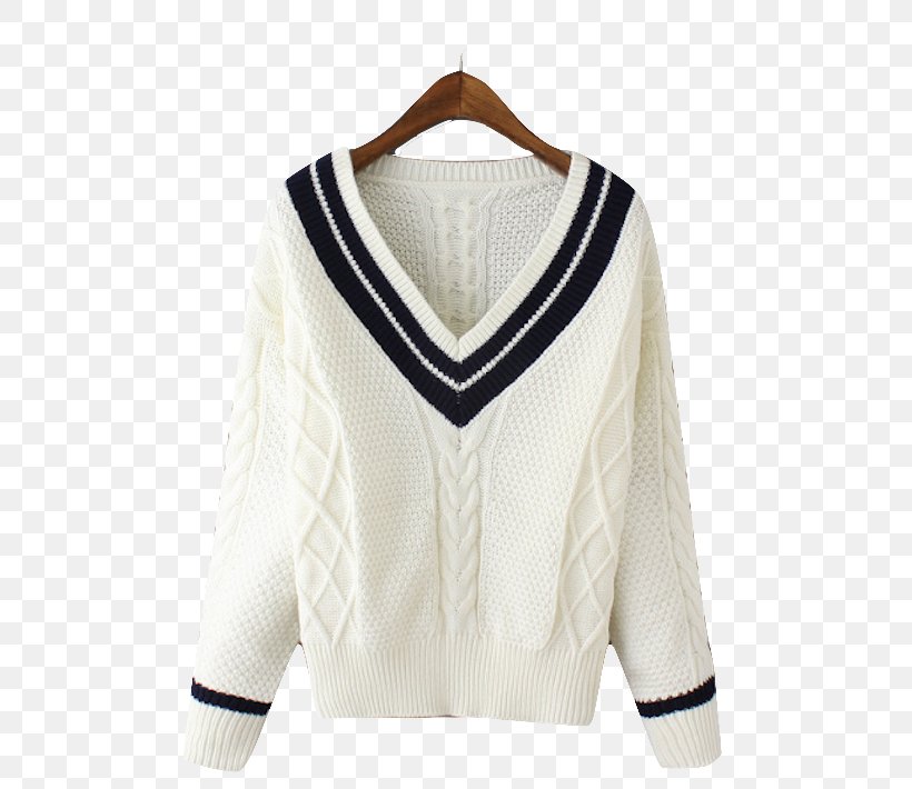 Sleeve Sweater White Neckline Top, PNG, 530x710px, Sleeve, Blue, Clothing, Gilets, Jacket Download Free
