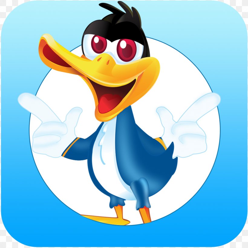 Duck Flightless Bird Clip Art, PNG, 1024x1024px, Duck, Beak, Bird, Cartoon, Ducks Geese And Swans Download Free