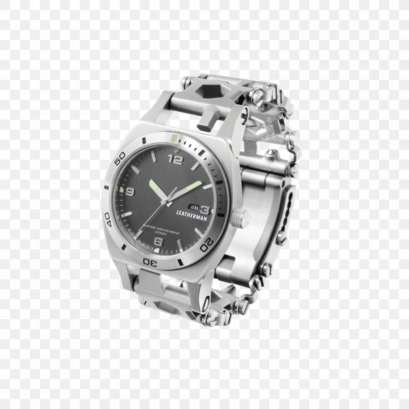 Multi-function Tools & Knives Leatherman Watch Swiss Made, PNG, 1000x1000px, Multifunction Tools Knives, Brand, Diving Watch, Hardware, Leatherman Download Free