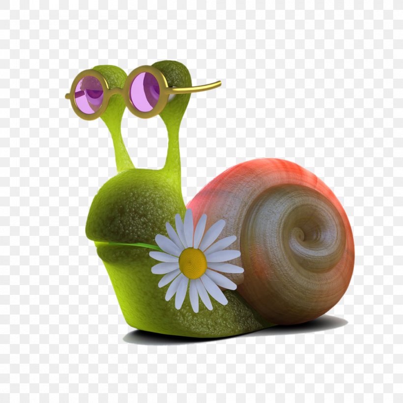 Snail Stock Photography Royalty-free, PNG, 1000x1000px, 3d Computer Graphics, 3d Rendering, Snail, Cartoon, Ceramic Download Free