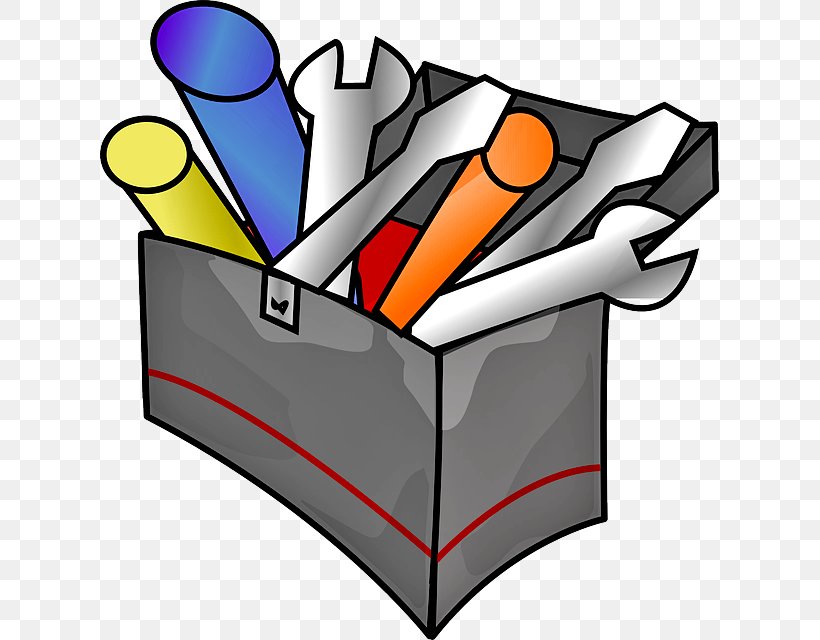 Tool Boxes Toolkit Clip Art, PNG, 619x640px, Watercolor, Cartoon, Flower, Frame, Heart Download Free