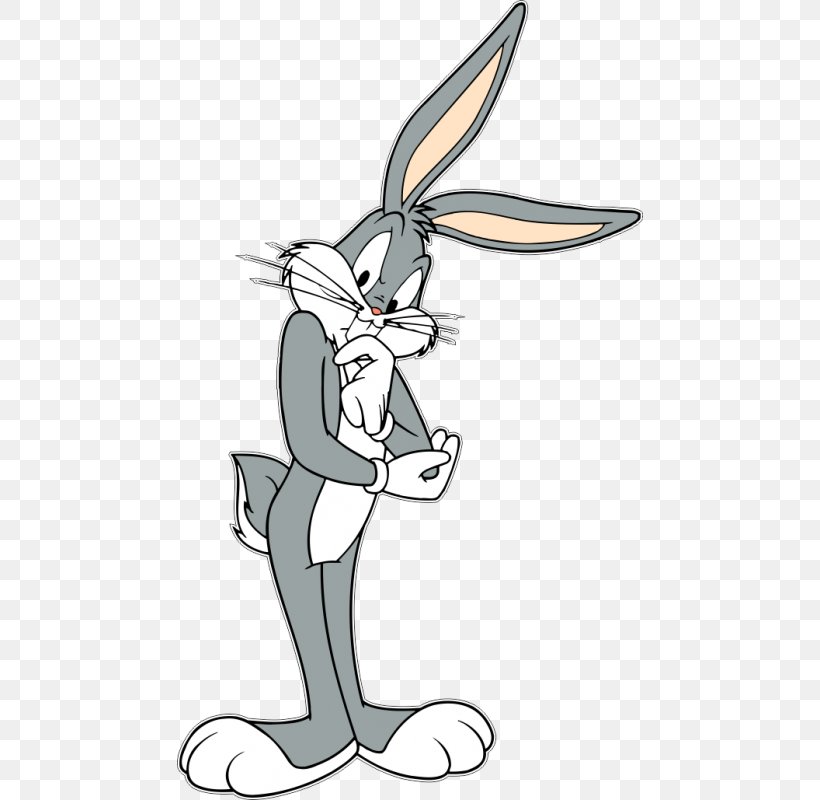 Bugs Bunny Daffy Duck Porky Pig Elmer Fudd Looney Tunes, PNG, 800x800px, Bugs Bunny, Animated Cartoon, Animated Film, Artwork, Black And White Download Free