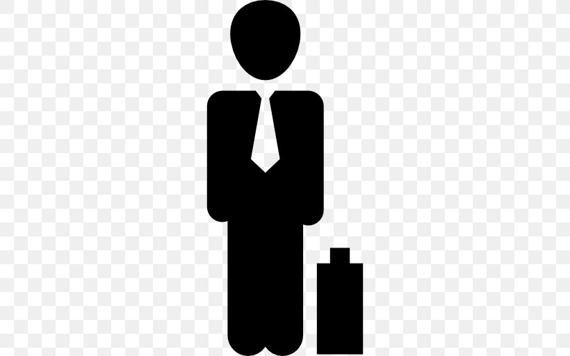 Businessperson Symbol Bag Clip Art, PNG, 512x512px, Businessperson, Avatar, Bag, Black And White, Briefcase Download Free