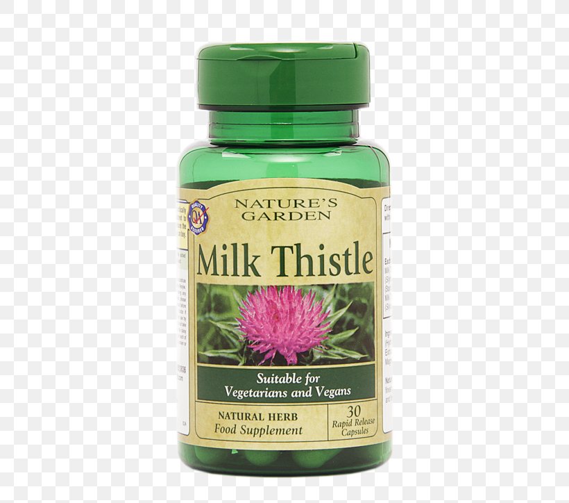 Dietary Supplement Milk Thistle Capsule Liver, PNG, 724x724px, Dietary Supplement, Capsule, Cynara, Health, Herbal Download Free