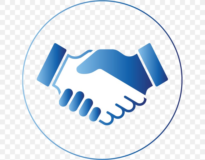 Handshake Clip Art, PNG, 643x643px, Handshake, Area, Blue, Brand, Business Download Free
