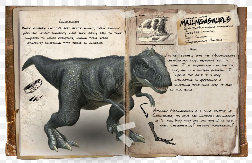 Majungasaurus ARK: Survival Evolved Carnotaurus Dinosaur Argentavis Magnificens, PNG, 2015x1304px, Majungasaurus, Argentavis Magnificens, Ark Survival Evolved, Brachiosaurus, Carnotaurus Download Free