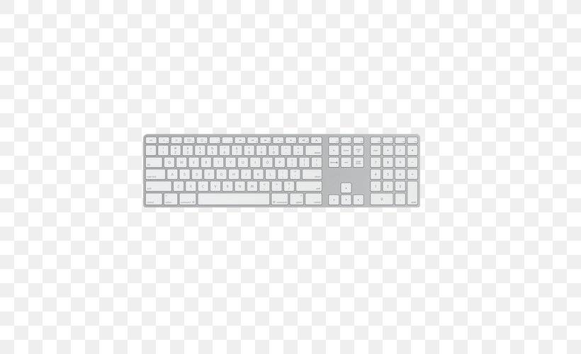 Computer Keyboard Macintosh Apple Keyboard Apple Wireless Keyboard Numeric Keypad, PNG, 500x500px, Computer Keyboard, Apple, Apple Keyboard, Apple Mighty Mouse, Apple Usb Mouse Download Free