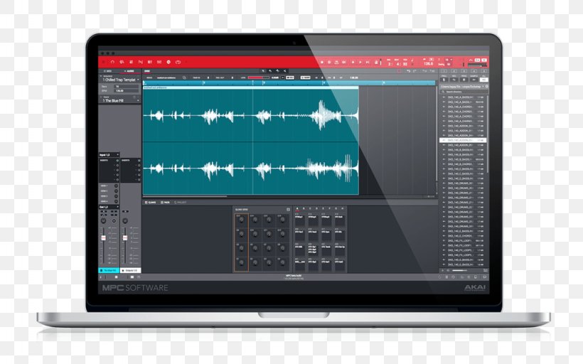 Computer Software Akai MPC VirtualDJ Akai Professional MPC X, PNG, 1024x640px, Computer Software, Akai, Akai Mpc, Akai Professional Mpc Live, Akai Professional Mpc X Download Free