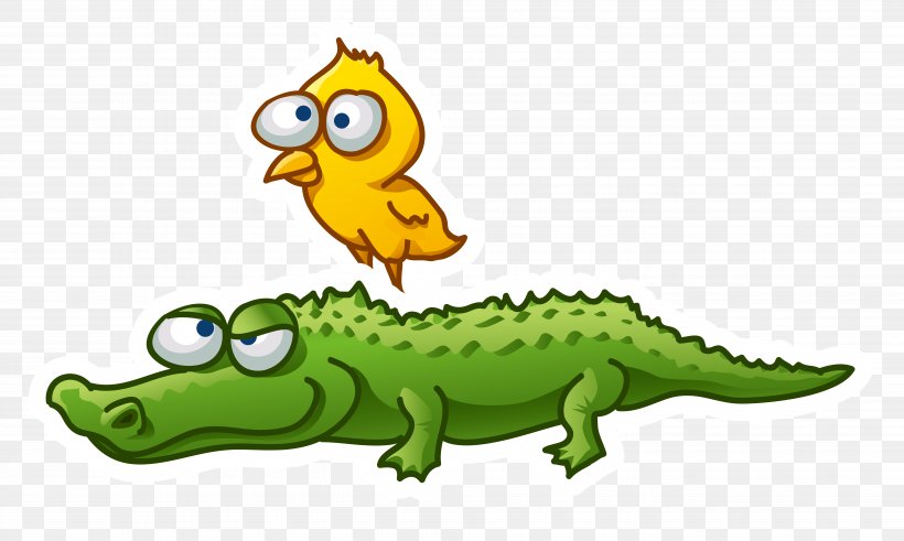 Crocodile Cartoon Clip Art, PNG, 8098x4850px, Crocodile, Amphibian, Cartoon, Crocodiles, Crocodilia Download Free