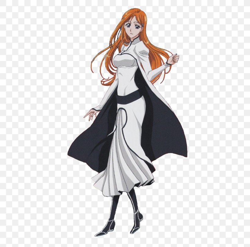 Orihime Inoue Winter Festival Arrancar Shinigami, PNG, 521x810px, Watercolor, Cartoon, Flower, Frame, Heart Download Free