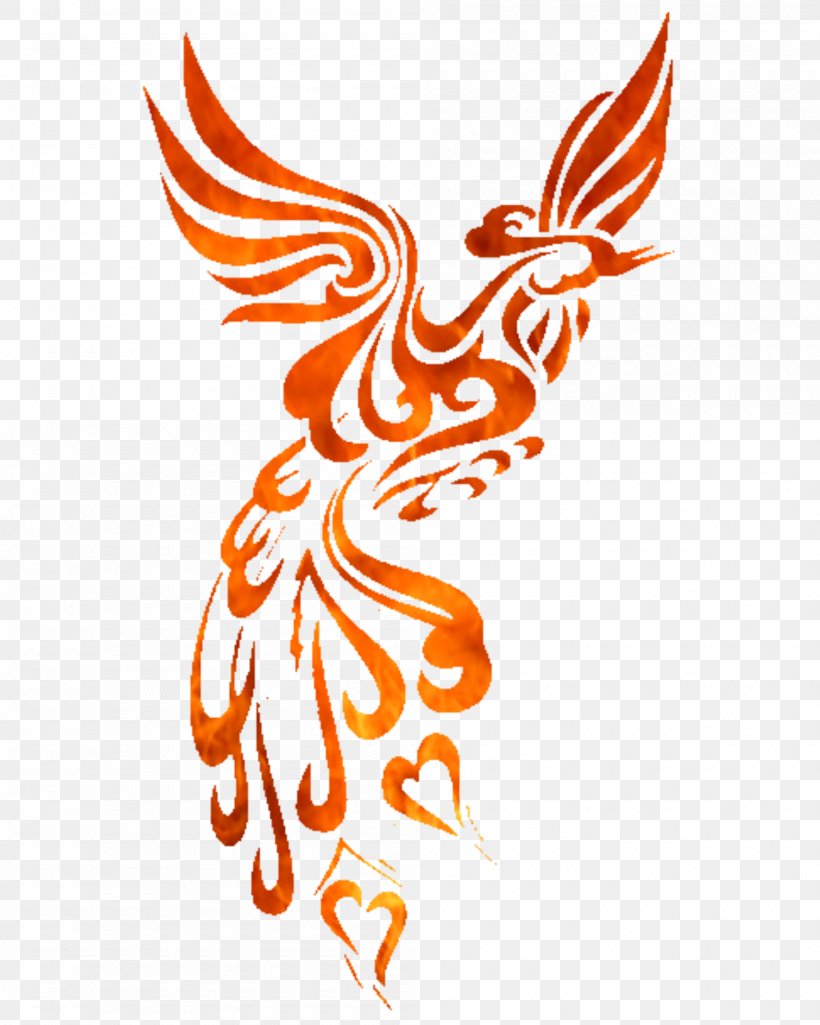 Phoenix Tattoo Mythology Legendary Creature Symbol, PNG, 2000x2500px, Phoenix, Art, Artwork, Beak, Bird Download Free