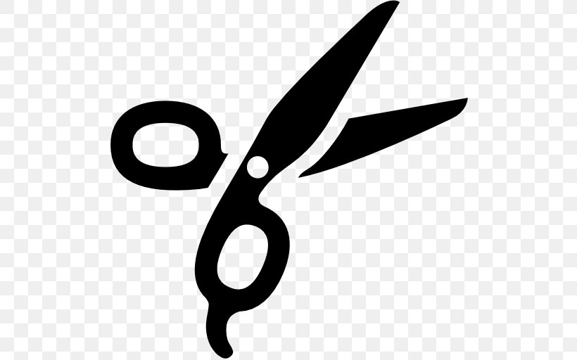 Hair-cutting Shears Scissors, PNG, 512x512px, Haircutting Shears, Barber, Black And White, Cosmetologist, Cutting Hair Download Free