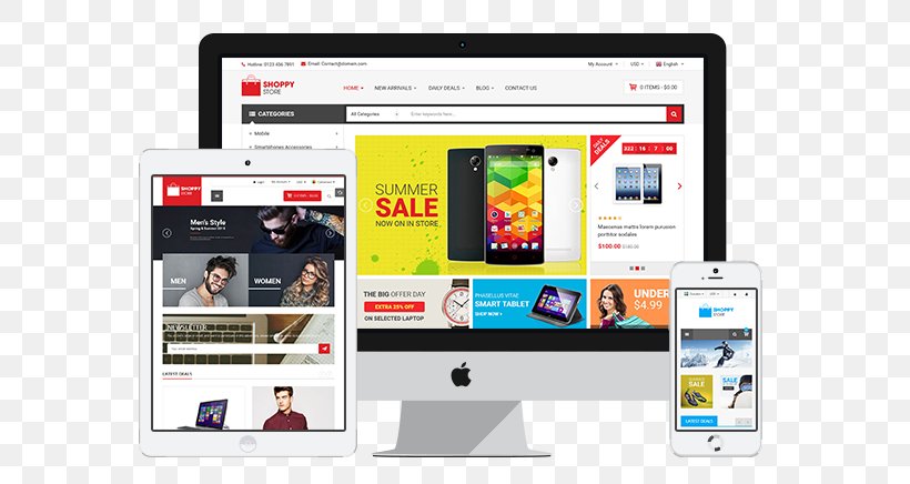 Web Page WooCommerce WordPress Shop Template, PNG, 616x436px, Web Page, Brand, Communication, Computer Software, Content Management System Download Free