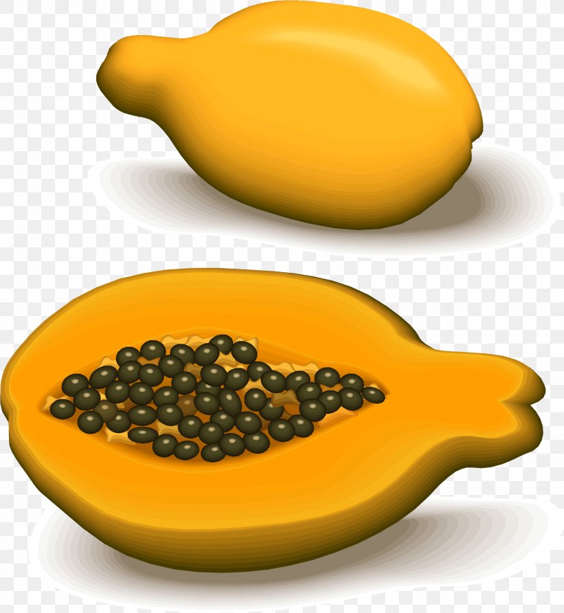 Clip Art Papaya Illustration Vector Graphics, PNG, 1926x2096px, Papaya, Corn Kernels, Drawing, Food, Fruit Download Free