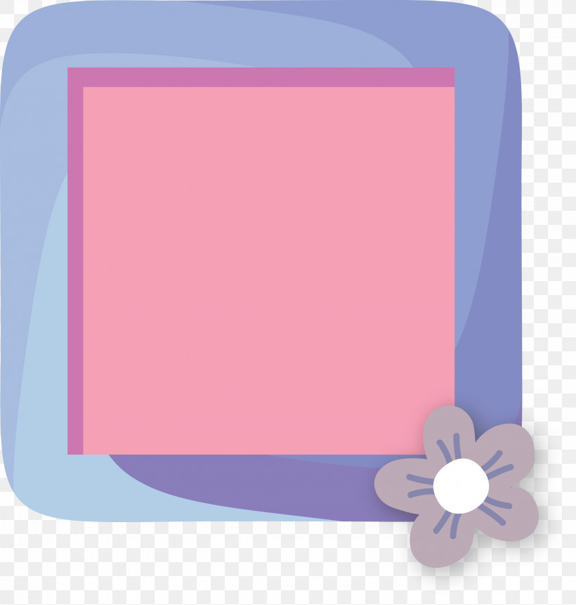 Flower Photo Frame Flower Frame Photo Frame, PNG, 2857x3000px, Flower Photo Frame, Film Frame, Flower Frame, Geometry, Lavender Download Free