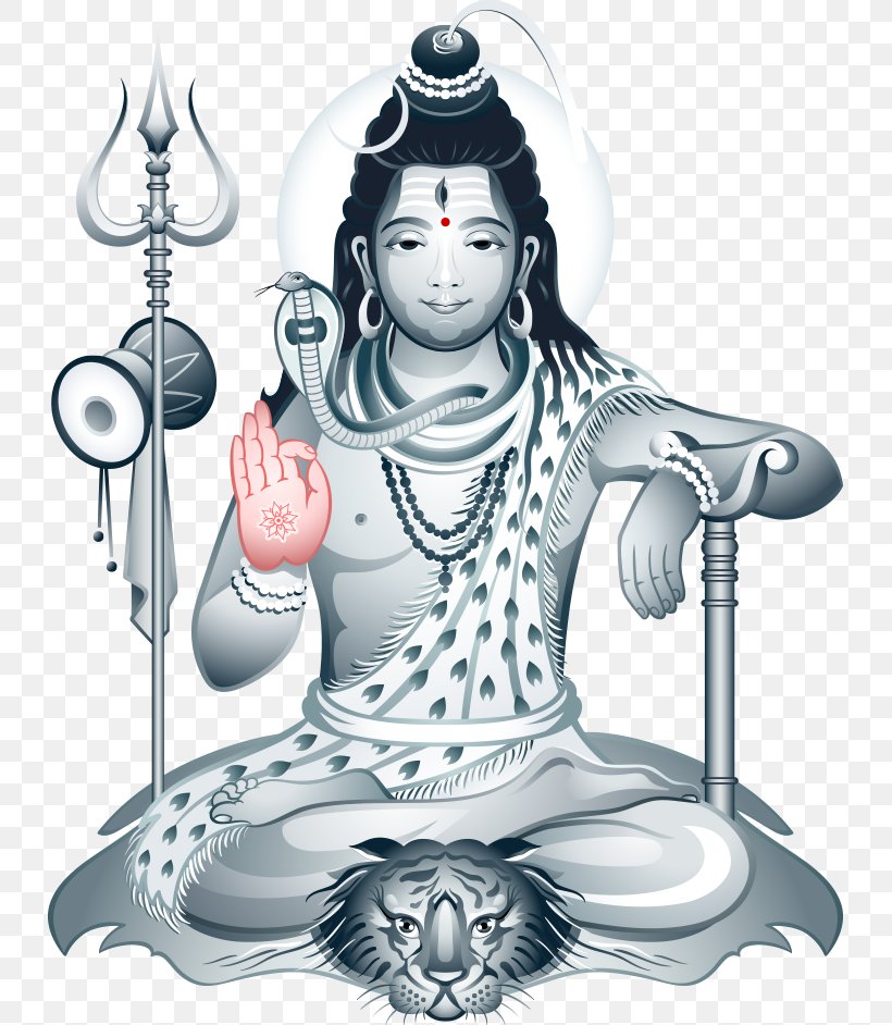 Shiva Ganesha Clip Art, PNG, 731x942px, Shiva, Art, Black And White, Buddhism, Deity Download Free